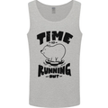 Time Running Out Climate Change Mens Vest Tank Top Sports Grey