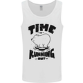 Time Running Out Climate Change Mens Vest Tank Top White
