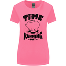 Time Running Out Climate Change Womens Wider Cut T-Shirt Azalea