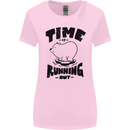Time Running Out Climate Change Womens Wider Cut T-Shirt Light Pink