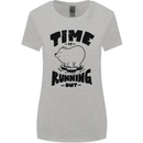 Time Running Out Climate Change Womens Wider Cut T-Shirt Sports Grey