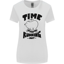 Time Running Out Climate Change Womens Wider Cut T-Shirt White