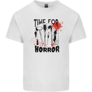 Time for Horror Halloween Serial Killer Murder Kids T-Shirt Childrens White
