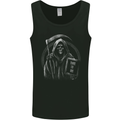 Time to Die Grim Reaper Mens Vest Tank Top Black