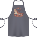 Tiny Dinosaur Funny Bearded Dragon Cotton Apron 100% Organic Steel