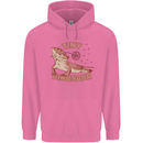 Tiny Dinosaur Funny Bearded Dragon Mens 80% Cotton Hoodie Azelea