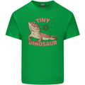 Tiny Dinosaur Funny Bearded Dragon Mens Cotton T-Shirt Tee Top Irish Green