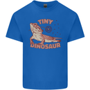 Tiny Dinosaur Funny Bearded Dragon Mens Cotton T-Shirt Tee Top Royal Blue