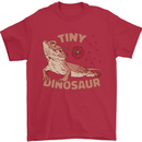 Tiny Dinosaur Funny Bearded Dragon Mens T-Shirt 100% Cotton Red