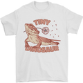 Tiny Dinosaur Funny Bearded Dragon Mens T-Shirt 100% Cotton White