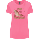 Tiny Dinosaur Funny Bearded Dragon Womens Wider Cut T-Shirt Azalea