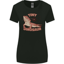 Tiny Dinosaur Funny Bearded Dragon Womens Wider Cut T-Shirt Black