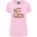 Tiny Dinosaur Funny Bearded Dragon Womens Wider Cut T-Shirt Light Pink