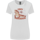 Tiny Dinosaur Funny Bearded Dragon Womens Wider Cut T-Shirt White