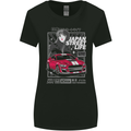 Tokyo Drifting Anime American Muscle Car Japan Womens Wider Cut T-Shirt Black