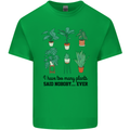 Too Many Plants Said Nobody Ever Gardening Mens Cotton T-Shirt Tee Top Irish Green