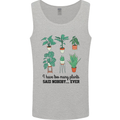 Too Many Plants Said Nobody Ever Gardening Mens Vest Tank Top Sports Grey