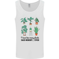 Too Many Plants Said Nobody Ever Gardening Mens Vest Tank Top White