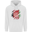 Torn Afghanistan Flag Afghan Day Football Childrens Kids Hoodie White