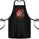 Torn Afghanistan Flag Afghan Day Football Cotton Apron 100% Organic Black