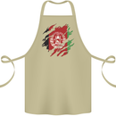 Torn Afghanistan Flag Afghan Day Football Cotton Apron 100% Organic Khaki