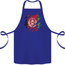 Torn Afghanistan Flag Afghan Day Football Cotton Apron 100% Organic Royal Blue