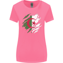 Torn Algeria Flag Algerian Day Football Womens Wider Cut T-Shirt Azalea