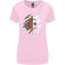 Torn Algeria Flag Algerian Day Football Womens Wider Cut T-Shirt Light Pink