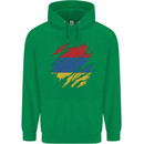 Torn Armenia Flag Armenian Day Football Mens 80% Cotton Hoodie Irish Green