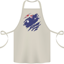 Torn Australia Flag Australian Day Football Cotton Apron 100% Organic Natural