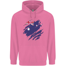 Torn Australia Flag Australian Day Football Mens 80% Cotton Hoodie Azelea