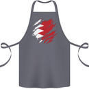 Torn Bahrain Flag Bahraini Day Football Cotton Apron 100% Organic Steel