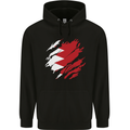 Torn Bahrain Flag Bahraini Day Football Mens 80% Cotton Hoodie Black