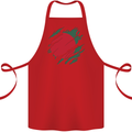 Torn Bangladesh Flag Bangladeshi Day Football Cotton Apron 100% Organic Red