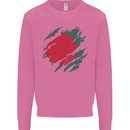 Torn Bangladesh Flag Bangladeshi Day Football Mens Sweatshirt Jumper Azalea