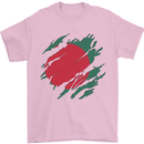 Torn Bangladesh Flag Bangladeshi Day Football Mens T-Shirt 100% Cotton Light Pink