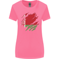 Torn Belarus Flag Belarusian Day Football Womens Wider Cut T-Shirt Azalea