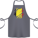 Torn Belgium Flag Belgian Day Football Cotton Apron 100% Organic Steel
