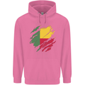 Torn Benin Flag Beninese Day Football Childrens Kids Hoodie Azalea