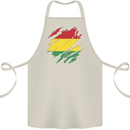 Torn Bolivia Flag Bolivian Day Football Cotton Apron 100% Organic Natural