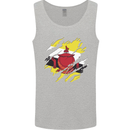 Torn Brunei Flag Bruneian Day Football Mens Vest Tank Top Sports Grey