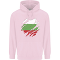 Torn Bulgaria Flag Bulgarian Day Football Childrens Kids Hoodie Light Pink