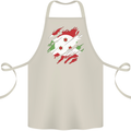 Torn Burundi Flag Burundians Day Football Cotton Apron 100% Organic Natural