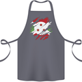 Torn Burundi Flag Burundians Day Football Cotton Apron 100% Organic Steel
