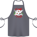 Torn Burundi Flag Burundians Day Football Cotton Apron 100% Organic Steel