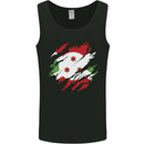 Torn Burundi Flag Burundians Day Football Mens Vest Tank Top Black