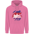 Torn Cambodia Flag Cambodian Day Football Childrens Kids Hoodie Azalea