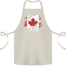 Torn Canada Flag Canadian Day Football Cotton Apron 100% Organic Natural