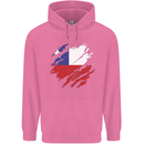 Torn Chile Flag Chilean Day Football Mens 80% Cotton Hoodie Azelea