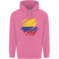 Torn Columbia Flag Columbian Day Football Childrens Kids Hoodie Azalea